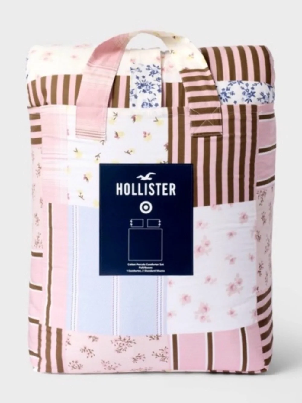 !ShipsFast! Target X Hollister Dorm Girls Floral Patchwork Comforter + Sheet Set